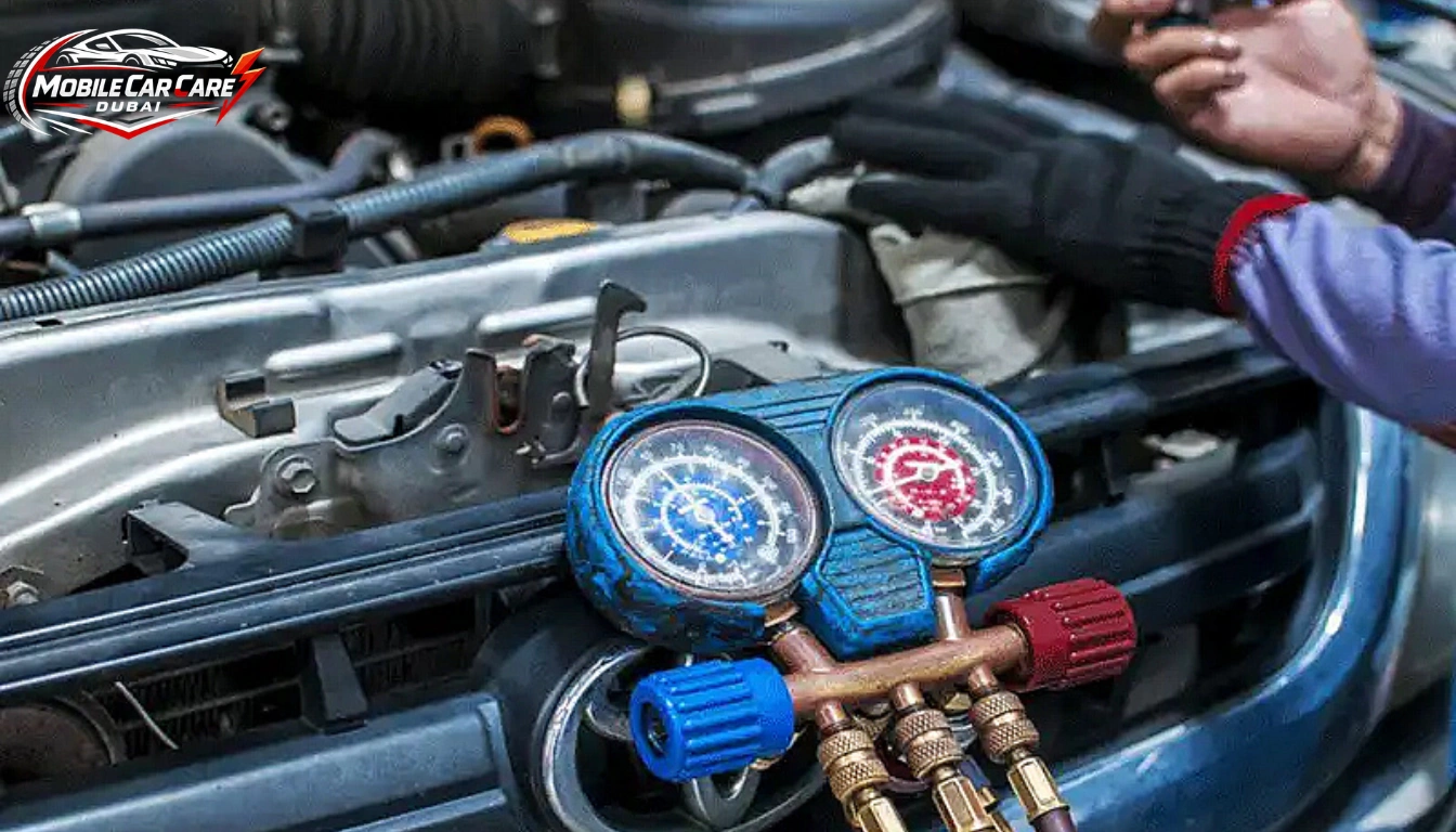 Car AC Servicing Dubai | Mobile Car AC Repair & Recharge — Mobile Car Care Dubai