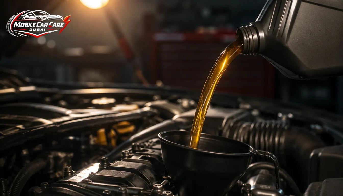 Oil Change Service Dubai — Fast, Reliable & Doorstep Car Care